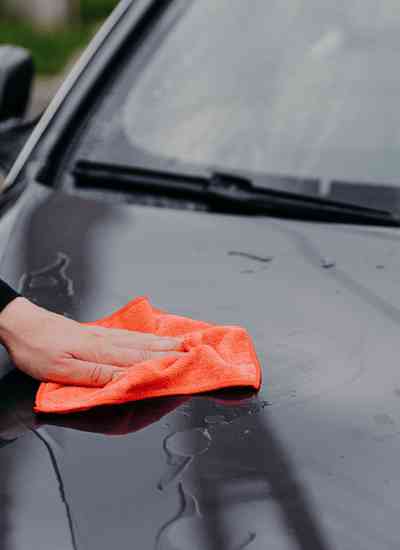 chiffon microfibre voiture